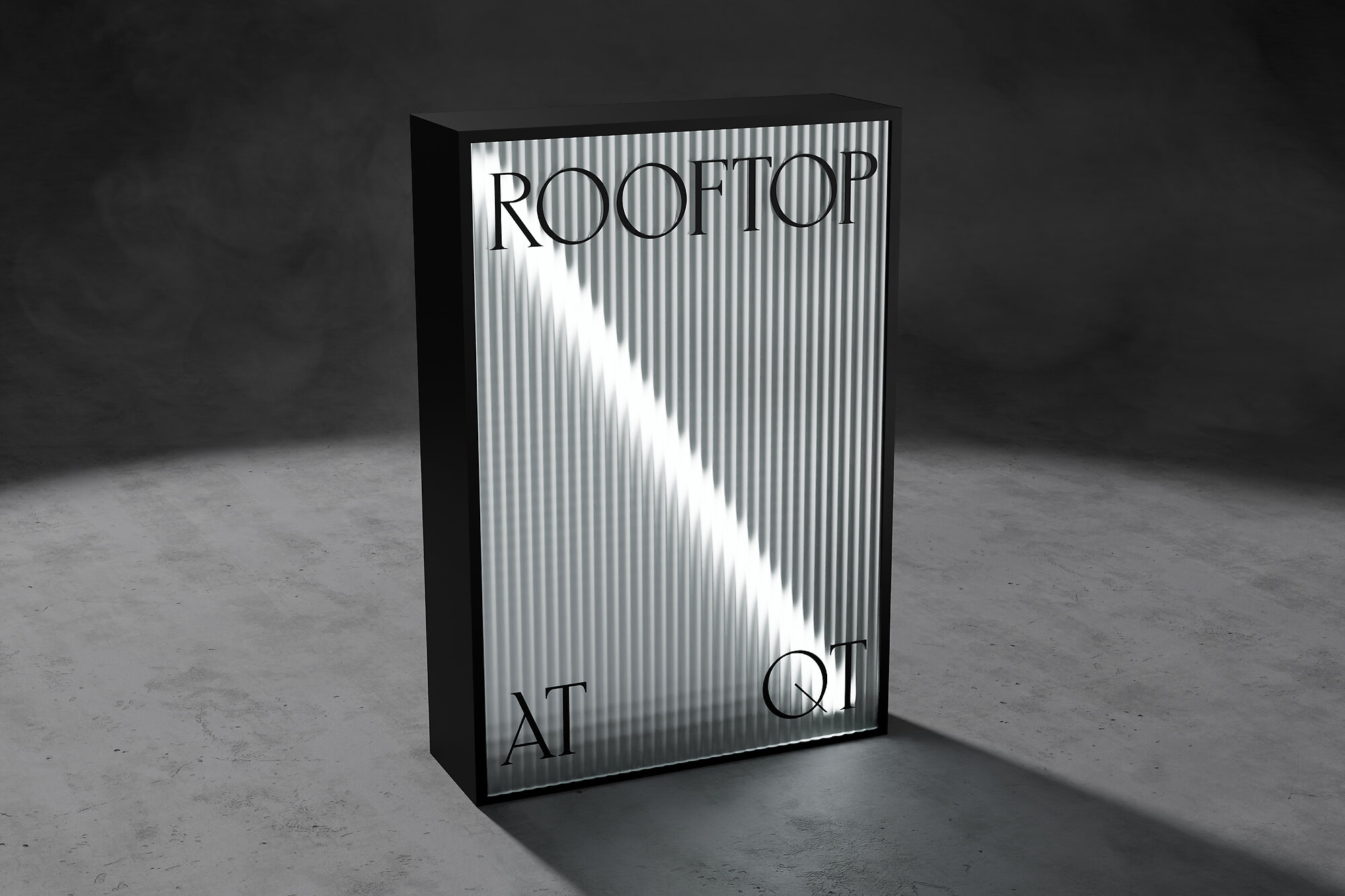 Interior photograph of Rooftop at QT by Toben